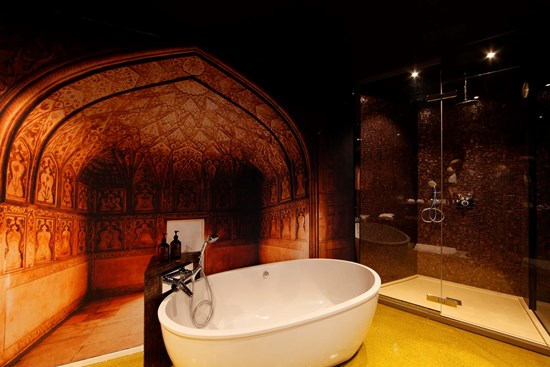 Ruime familiesuite Azië met warme oosterse accenten bij Koto B&B